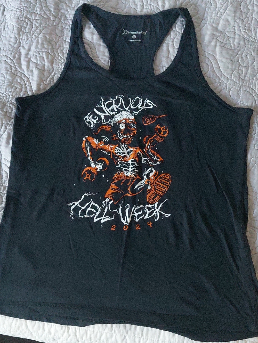 Orangetheory Black Logo Fitness Tank
